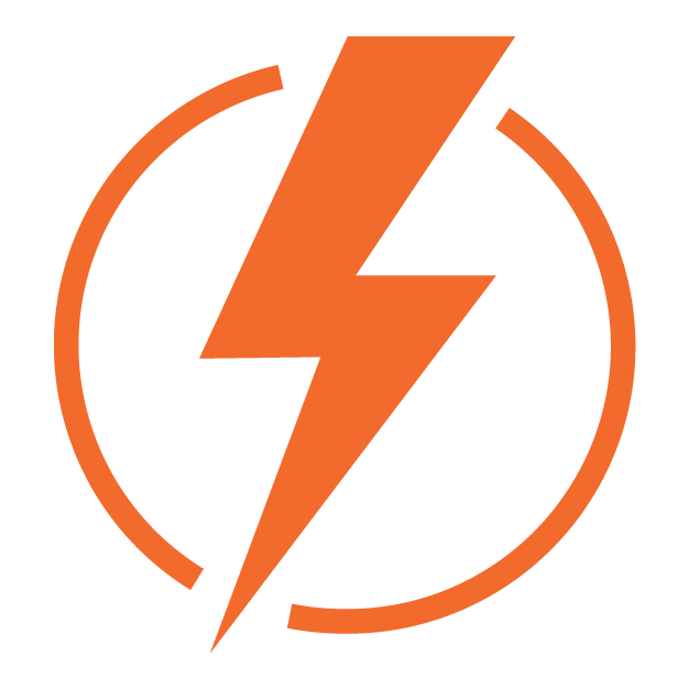 Energy icon, disabled. An orange lightning bolt.